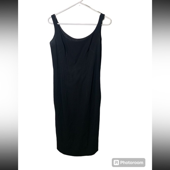 Moschino Size 6 Black‎ Cheap and Chic Dress